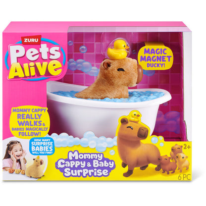 ZURU Pets Alive - Mommy Capybara and Baby Surprise