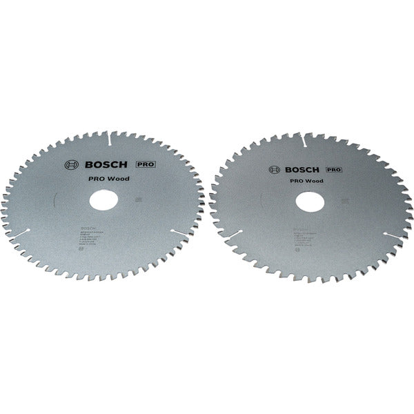 Bosch Powertools PRO Wood Kreissägeblatt 216 mm (2 Stück, Promo-Pack)