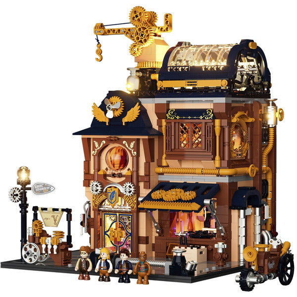 Lumibricks Steampunk Mechanical Workshop