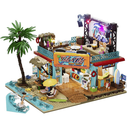 Lumibricks Surfshop Light-Up Building Set