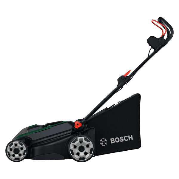 Bosch Powertools Bosch Rotak18V2-43 + Starter Set (2x 4.0Ah) + Mulch Plug (C)