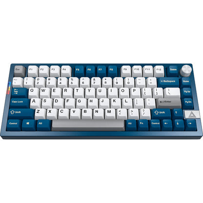 Montech MK PRO 75 (blau/weiß, DE-Layout, Gateron G Pro 3.0 Brown)