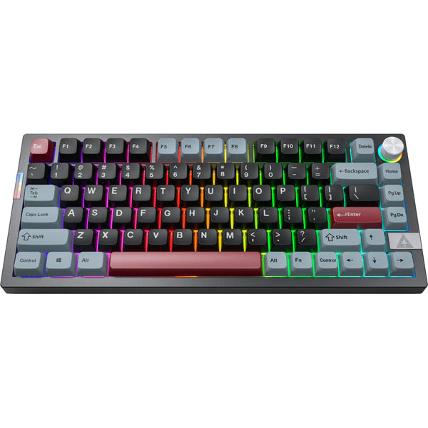 Montech MK PRO 75 (schwarz/mehrfarbig, DE-Layout, Gateron G Pro 3.0 Brown)