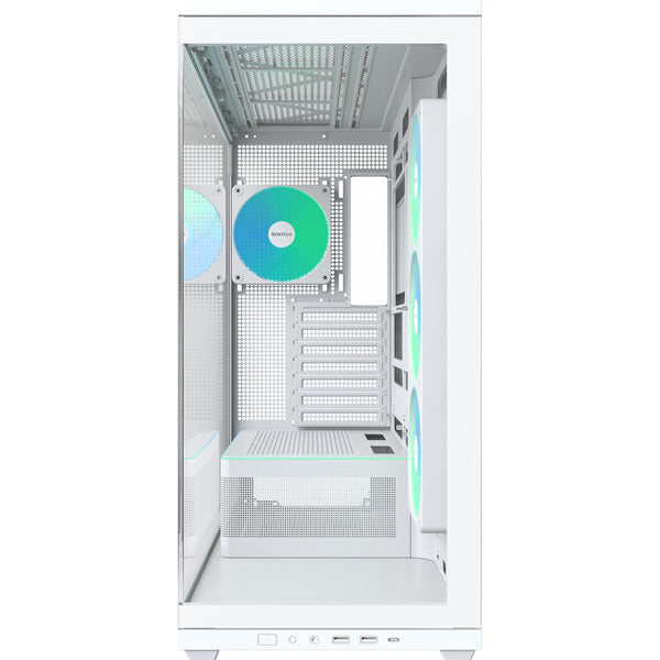 Montech TG3 White (weiß, Tempered Glass x 2)