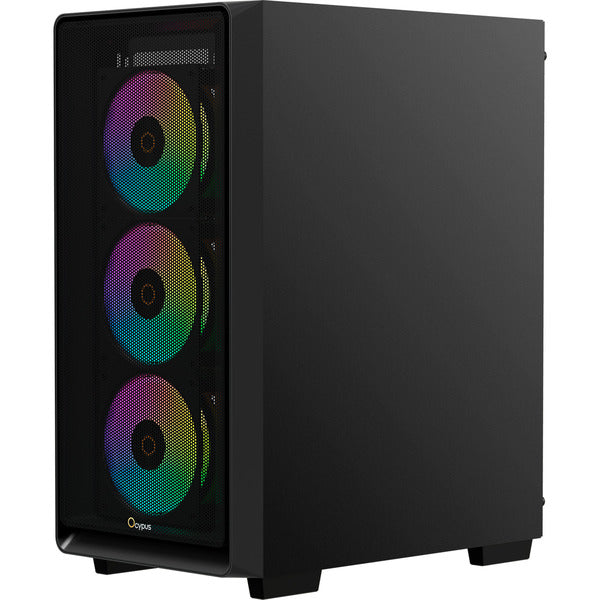 Ocypus Gamma C60 ARGB  (schwarz, Tempered Glass)