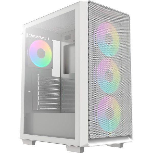 Ocypus Gamma C60 ARGB  (weiß, Tempered Glass)