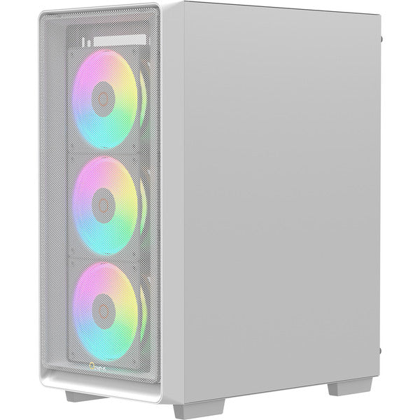 Ocypus Gamma C60 ARGB  (weiß, Tempered Glass)