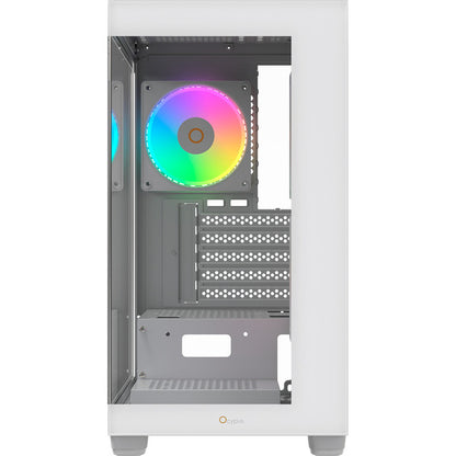 Ocypus Gamma C50 ARGB (weiß, Tempered Glass)