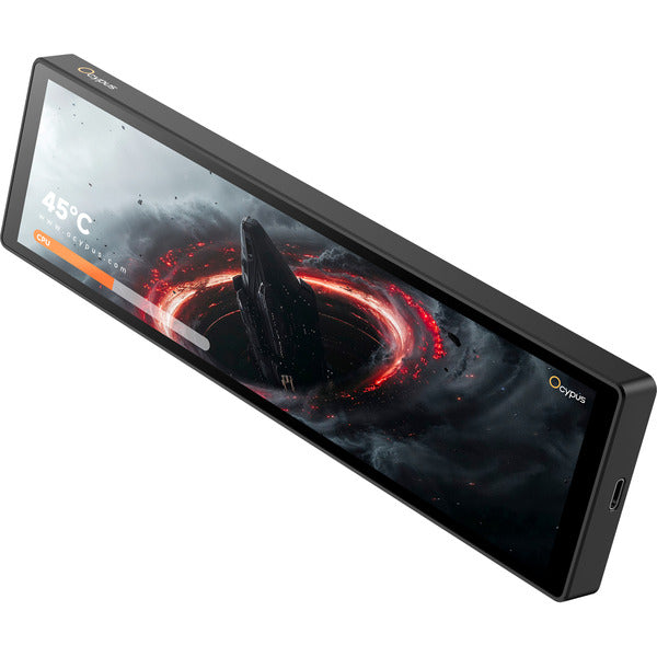 Ocypus Sigma ES916 (23.3 cm (9.16 Zoll), schwarz, Einbau im PC-Gehäuse oder als eigenständiger Desktop-Monitor.)
