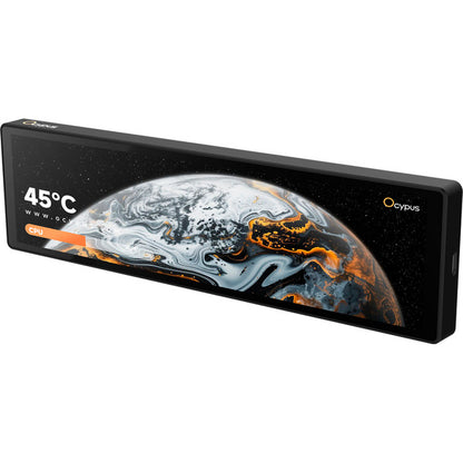 Ocypus Sigma ES916 (23.3 cm (9.16 Zoll), schwarz, Einbau im PC-Gehäuse oder als eigenständiger Desktop-Monitor.)