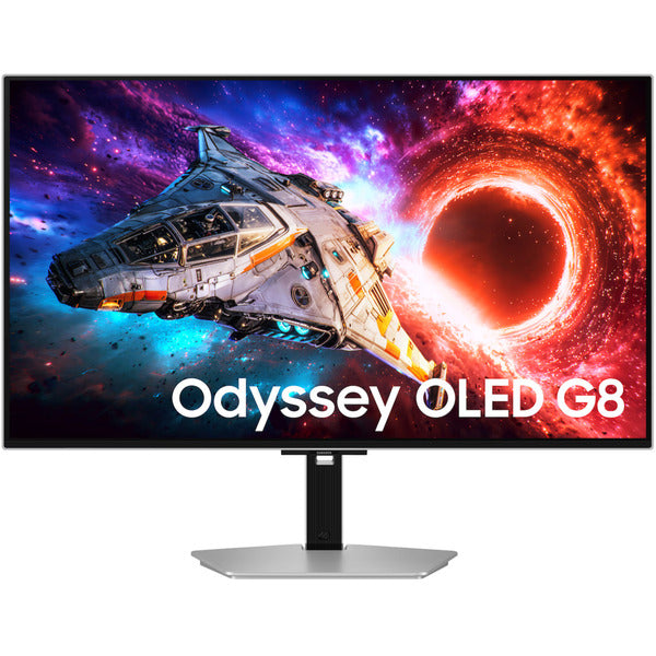 Samsung Odeyssey OLED G8 S32HG800SUX (80.3 cm (32 Zoll), silber, UltraHD/4K, DP, HDMI, USB-C, USB-Hub, 240Hz Panel)