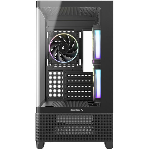Deepcool CG380U 3F (schwarz, Panoramaglas-Gehäuse)