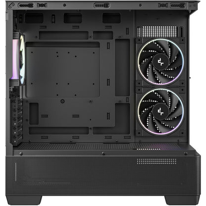 Deepcool CG380U 3F (schwarz, Panoramaglas-Gehäuse)