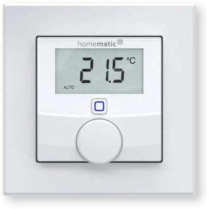 Homematic IP Wandthermostat mit Luftfeuchtigkeitssensor (HmIP-WTH-3) (weiß)