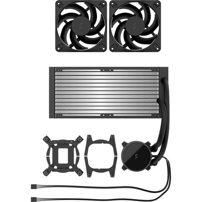 Fractal Design Radius 240 Black (schwarz)
