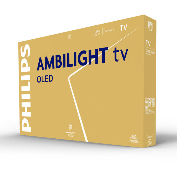 Philips 42OLED811/12 (106 cm (42 Zoll), schwarz/grau, UltraHD/4K, Ambilight 3-seitig, 120Hz Panel)