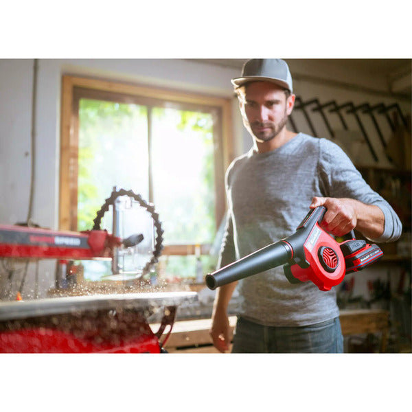 Einhell Power X-Change Akku-Bläser TE-CB 18/270 Li - Solo, 18Volt (rot/schwarz, ohne Akku und Ladegerät)