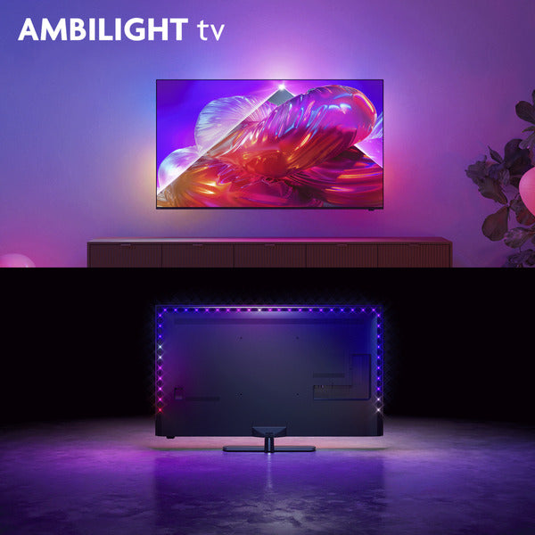 Philips 65PQS9001/12 The One (164 cm (65 Zoll), grau, UltraHD/4K, Ambilight 3-seitig, Drehbarer Standfuß, 120Hz Panel)