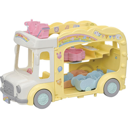 Epoch Sylvanian Families - Erlebniskindergarten Bus Regenbogen