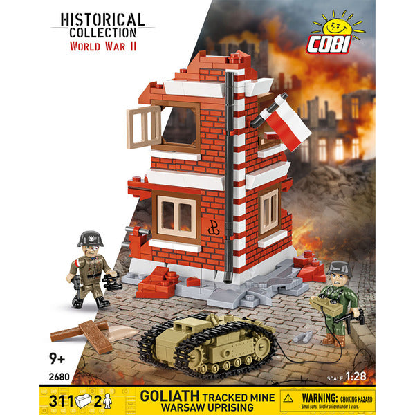 COBI Goliath Tracked Mine Warsaw Uprising (Maßstab 1:28)