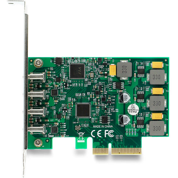 DeLOCK PCI-E x4 Karte zu 4 x USB-C 10 Gbps - Low Profile