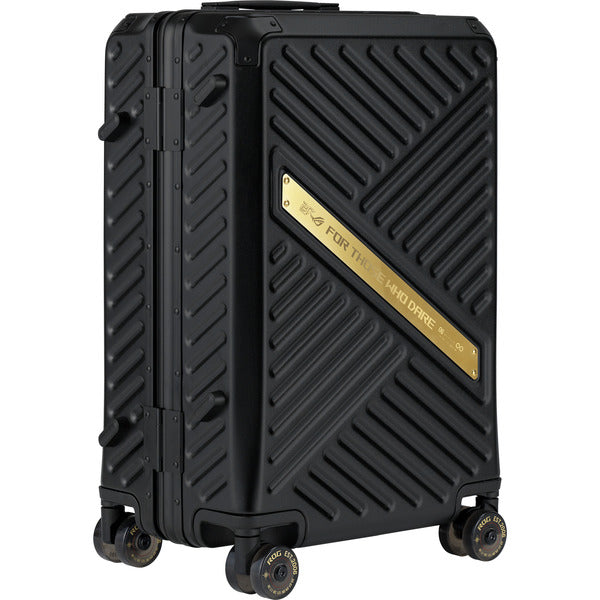 Asus ROG SLASH Hartschalenkoffer Edition 20 (schwarz/gold, 47 Liter)