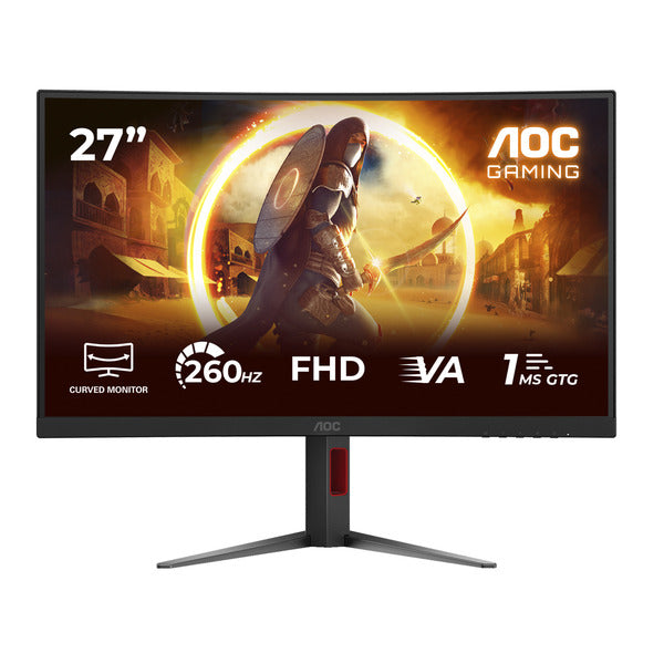 AOC AGON C27G4Z2 (68.5 cm (27 Zoll), schwarz (matt), FullHD, Fast-VA, HDMI, DP, 240Hz Panel)