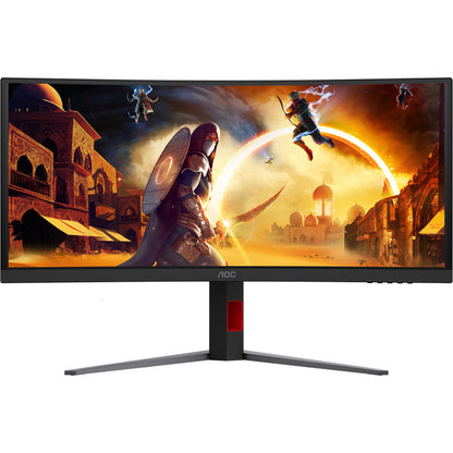 AOC AGON CU34G4CA (86.4 cm (34 Zoll), schwarz, WQHD, Fast-VA, Curved, USB-Hub, KVM, 180Hz Panel)