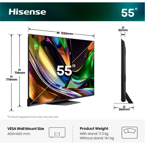 Hisense 55UR8DS RGB MiniLED (null cm (null Zoll))