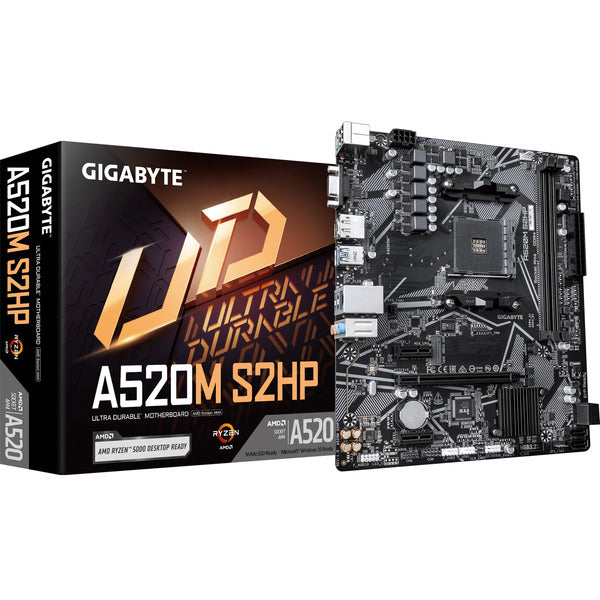 GigaByte A520M S2HP (schwarz/grau)