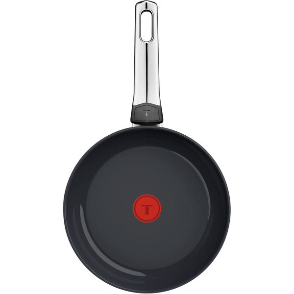 Tefal Pfannen-Set Edelstahl Emotion, 2-teilig (schwarz/edelstahl, Ø 28cm, Ø 24cm)