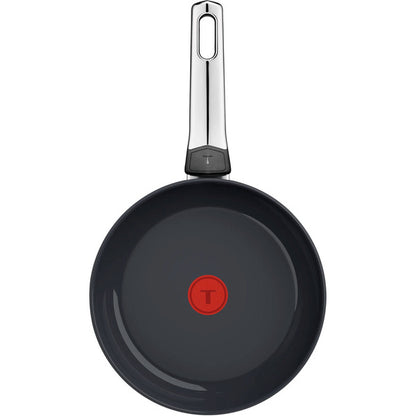 Tefal Pfannen-Set Edelstahl Emotion, 2-teilig (schwarz/edelstahl, Ø 28cm, Ø 24cm)