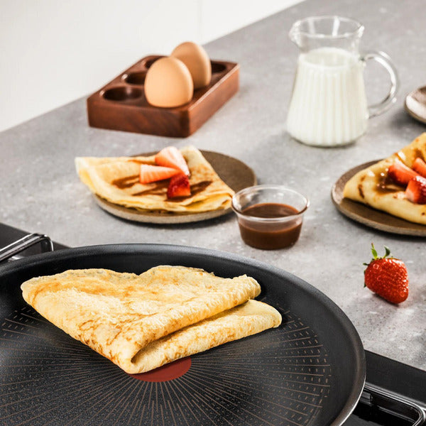 Tefal Crêpepfanne Experience Unbreakable, Ø 25 cm (schwarz, FusionCore-Versieglung)