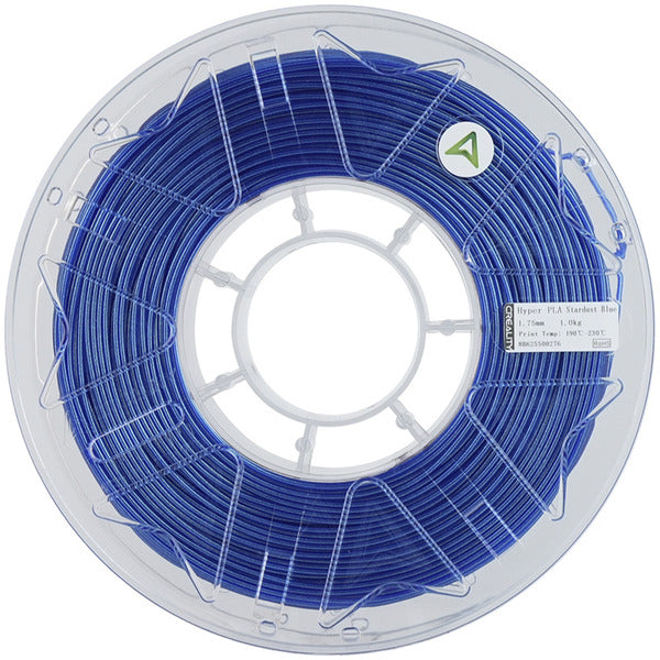 Creality PLA Hyper RFID Stardust Blue, 3D-Filament (blau, 1 kg, 1,75 mm, auf Rolle)