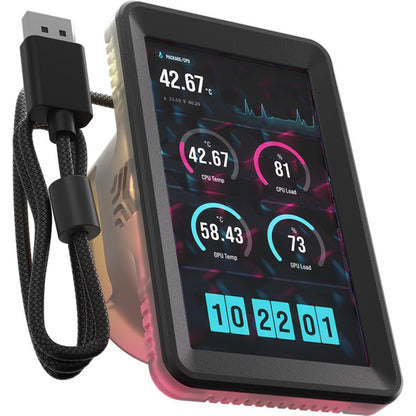 Corsair iCUE LINK 5-Zoll-LCD-Bildschirmmodul (12.7 cm (5 Zoll), schwarz, Für iCUE LINK TITAN II RX- und iCUE LINK TITAN RX AIO-CPU-Kühler)