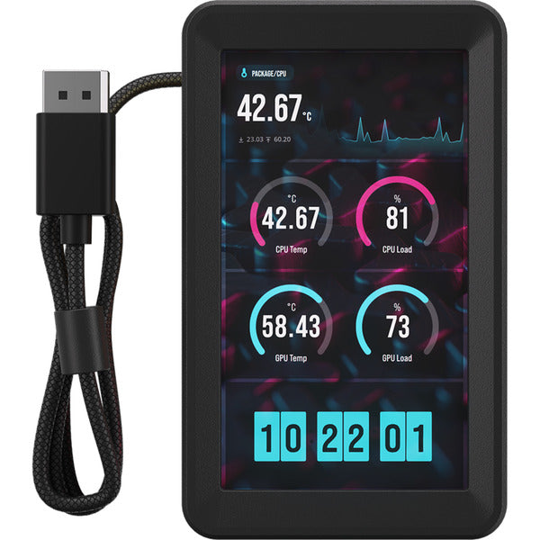 Corsair iCUE LINK 5-Zoll-LCD-Bildschirmmodul (12.7 cm (5 Zoll), schwarz, Für iCUE LINK TITAN II RX- und iCUE LINK TITAN RX AIO-CPU-Kühler)
