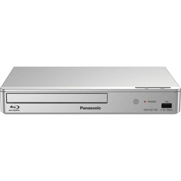 Panasonic DMP-BDT168-AG (silber, Full HD Upscaling von DVD, 2D und 3D Wiedergabe)