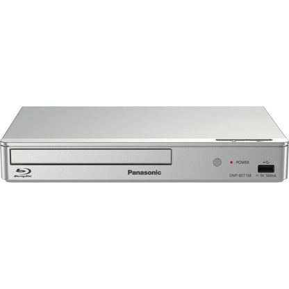 Panasonic DMP-BDT168-AG (silber, Full HD Upscaling von DVD, 2D und 3D Wiedergabe)