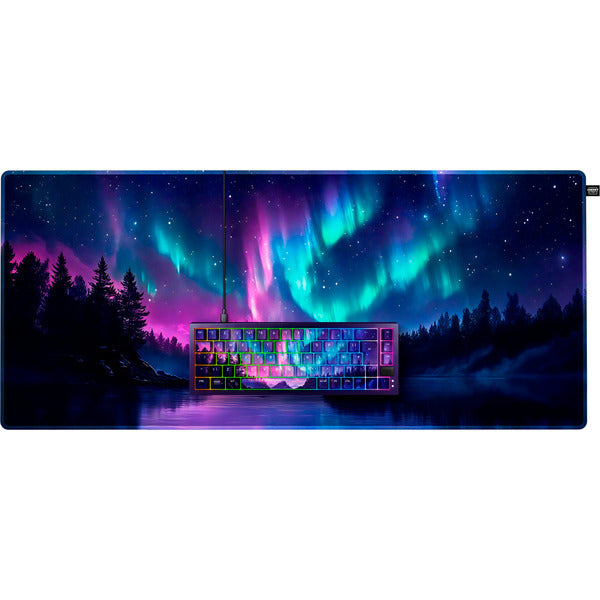 Cherry XTRFY Northern Light Bundle (mehrfarbig, DE-Layout, Cherry MX Northern Light, K5V2 Tastatur + GP6 Mauspad)