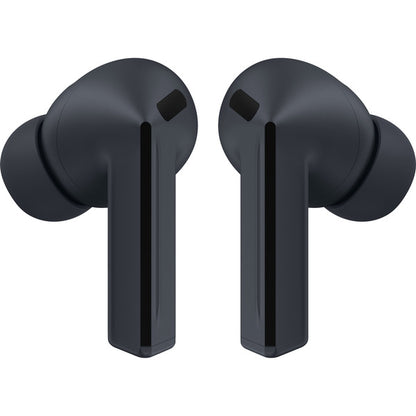 Samsung Galaxy Buds3 FE (schwarz (matt), Bluetooth, ANC, 360° Audio, Gemini-Sprachsteuerung)
