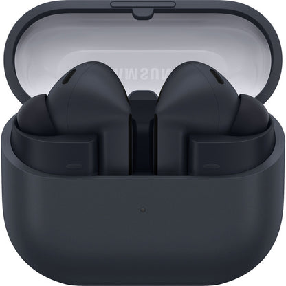 Samsung Galaxy Buds3 FE (schwarz (matt), Bluetooth, ANC, 360° Audio, Gemini-Sprachsteuerung)