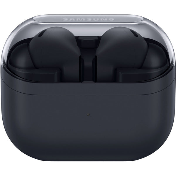 Samsung Galaxy Buds3 FE (schwarz (matt), Bluetooth, ANC, 360° Audio, Gemini-Sprachsteuerung)