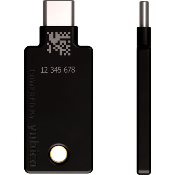 Yubico YubiKey 5C NFC (schwarz/gold, 2er Pack)
