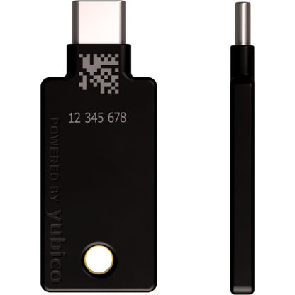 Yubico YubiKey 5C NFC (schwarz/gold, 2er Pack)
