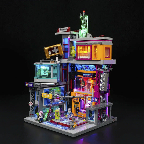 Lumibricks Cyberpunk Neoncity Gamestack
