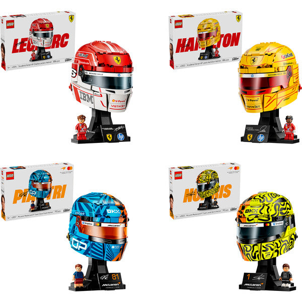 LEGO F1 Helme Bundle