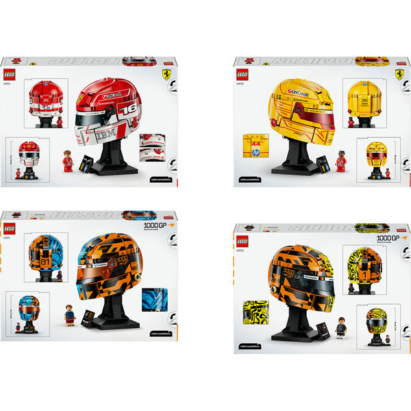 LEGO F1 Helme Bundle