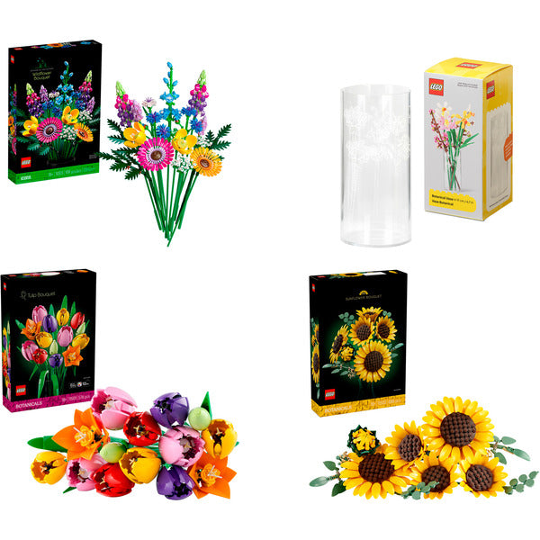 LEGO Botanicals Sommerblumenstrauß Bundle (mit Vase)
