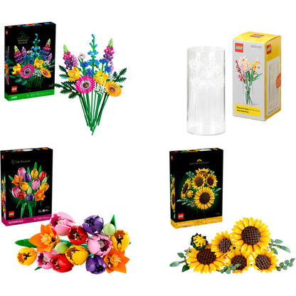 LEGO Botanicals Sommerblumenstrauß Bundle (mit Vase)