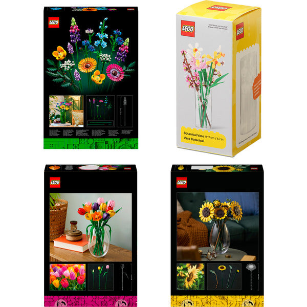LEGO Botanicals Sommerblumenstrauß Bundle (mit Vase)